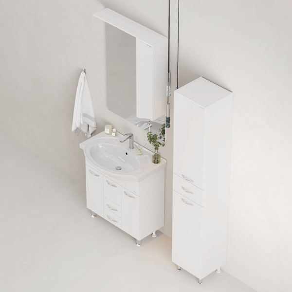 Шкаф-пенал для ванной Onika Модерн 36.10 Универсальный / 403601