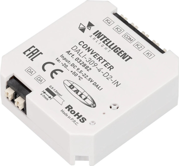 Конвертер для светодиодной ленты Arlight DALI-309-4-D2-IN / 032882 - фото