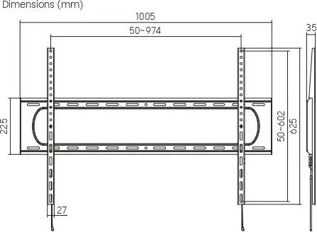 Кронштейн для телевизора Ultramounts UM825F