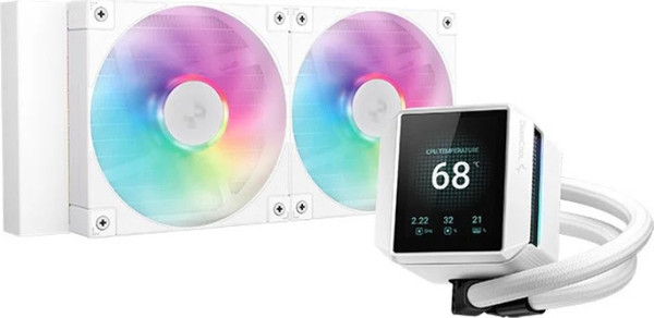 Кулер для процессора Deepcool Mystique 240 WH ARGB (R-LX240-WHDSNMCP-G-1) - фото