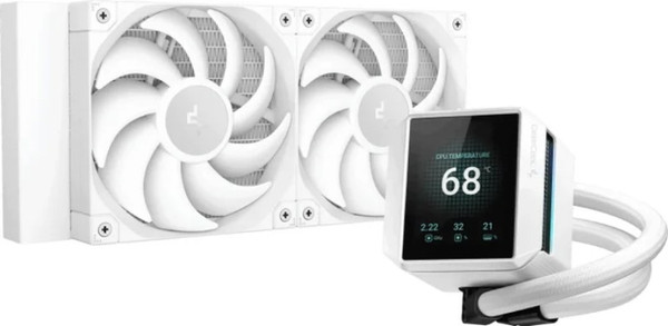 Кулер для процессора Deepcool Mystique 240 WH (R-LX240-WHDSNMP-G-1) - фото