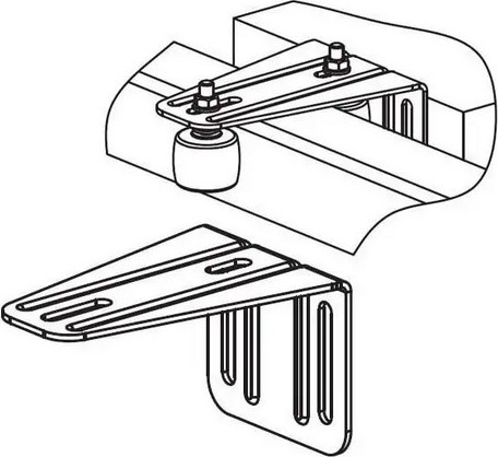 Кронштейн для ворот Alutech SGN.02.718