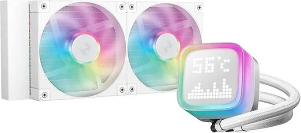 Кулер для процессора Deepcool LP240 WH (R-LP240-WHMSMC-G-1) - фото