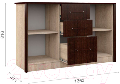 Комод Империал Эшли 136