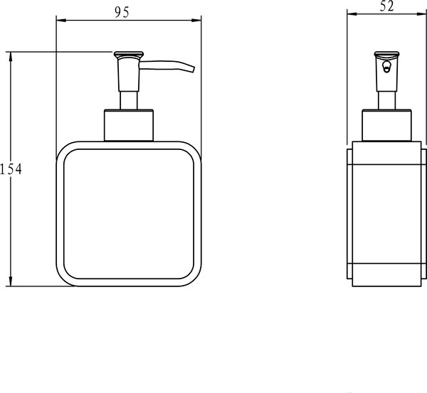 Набор аксессуаров для ванной Lauter 21BPO64B + 21BPO64A