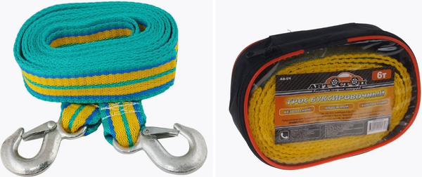 Трос буксировочный Автостоп AB-6Ч