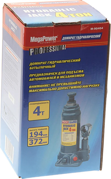 Бутылочный домкрат Megapower M-90404