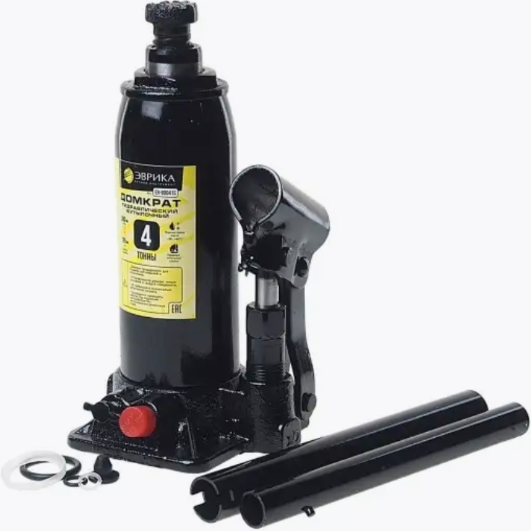 Бутылочный домкрат Эврика ER-80041 - фото