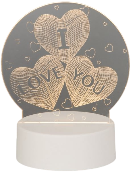 Ночник BayerLux Любовь / 7152423 - фото