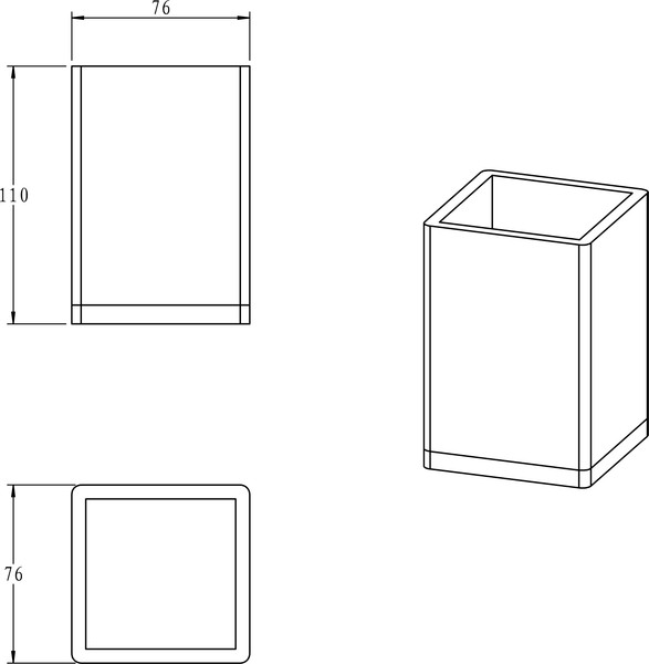 Набор аксессуаров для ванной Lauter 21BWO39B + 21BWO39D