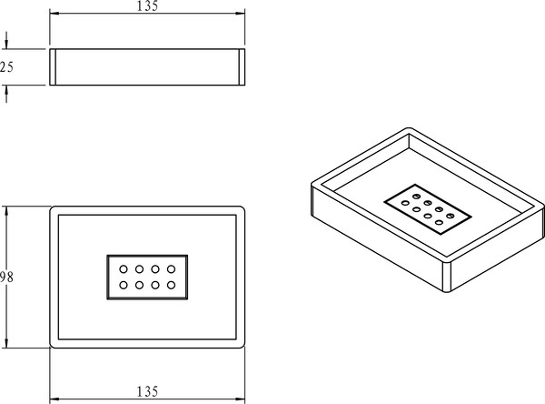 Набор аксессуаров для ванной Lauter 21BWO39B + 21BWO39D