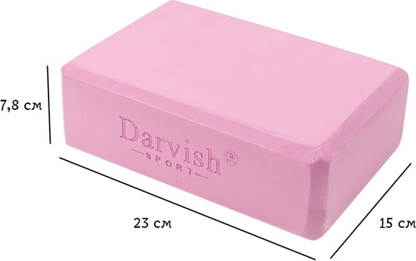 Блок для йоги Darvish Эва / DV-S-383-1