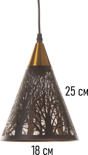 Потолочный светильник BayerLux Рэдклифф Деревья / 10531026