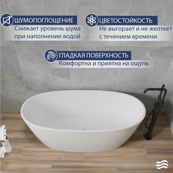 Ванна акриловая Lauter 21003C