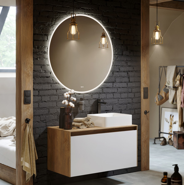 Зеркало Aqwella Moon MOON0208AH - фото