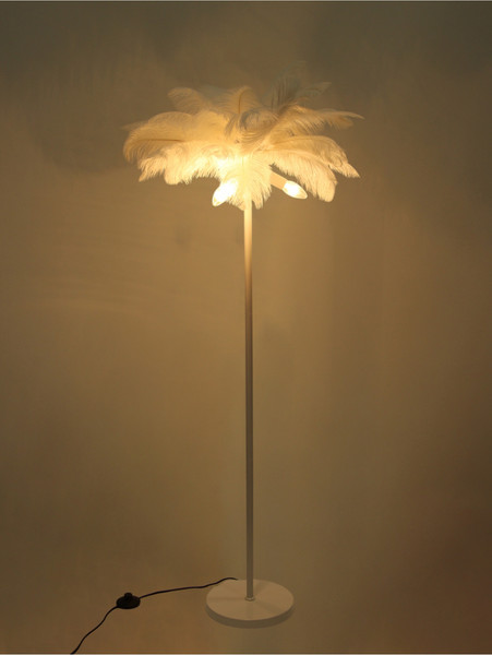 Торшер BayerLux Страусиные перья / 10440028
