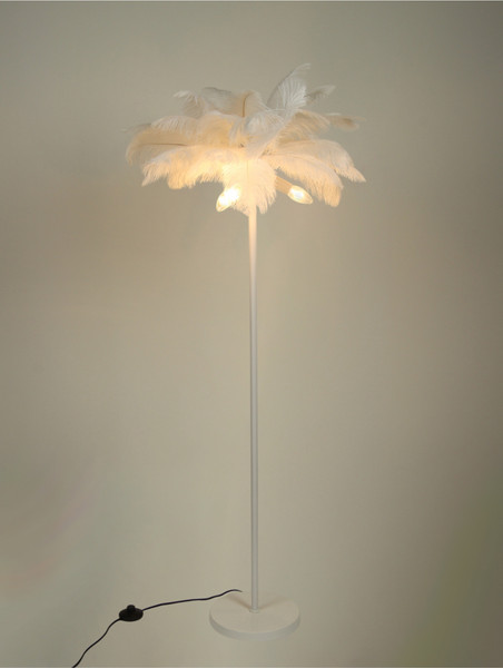 Торшер BayerLux Страусиные перья / 10440028