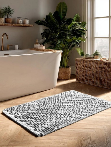 Коврик для ванной Home One Waffle 60x90 / 435523