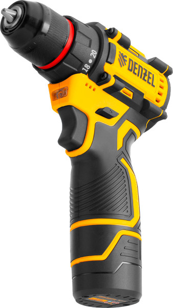 Аккумуляторная дрель-шуруповерт Denzel CDH-BL-12 / 26108 - фото