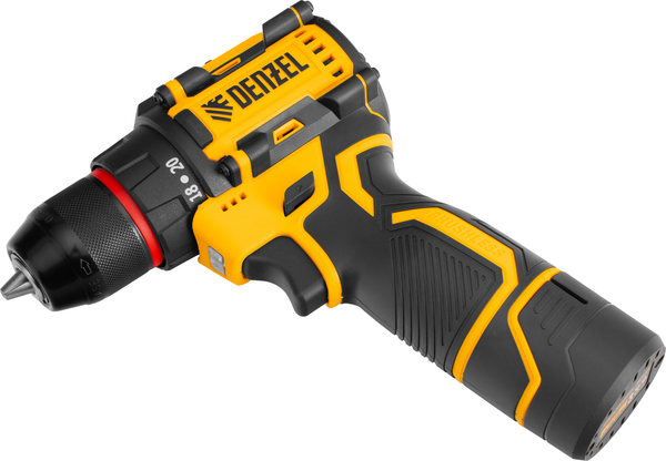 Аккумуляторная дрель-шуруповерт Denzel CDH-BL-12 / 26108