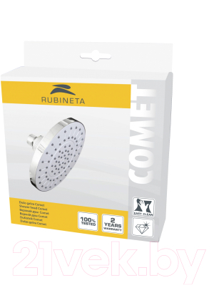 Лейка верхнего душа Rubineta Comet-Top