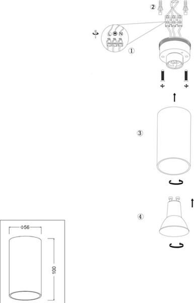 Потолочный светильник BayerLux Clt 015 / 10300631