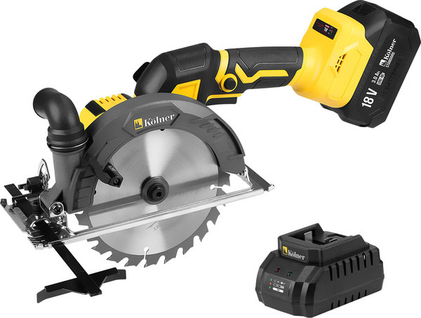 Дисковая пила Kolner KCW 18BL-165-1 - фото