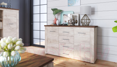 Тумба Империал Мэдисон 2д4ящ