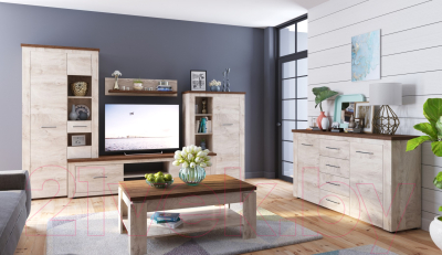 Тумба Империал Мэдисон 2д4ящ