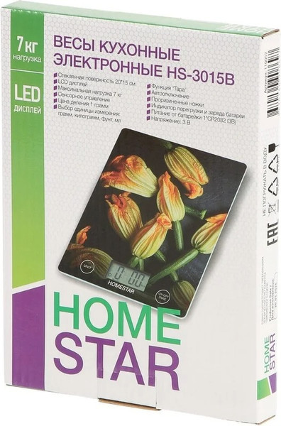Кухонные весы HomeStar HS-3015В / 110057