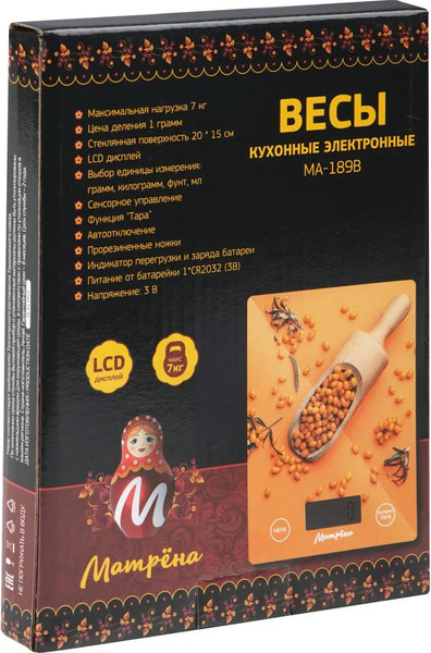 Кухонные весы Матрена МА-189В / 110060