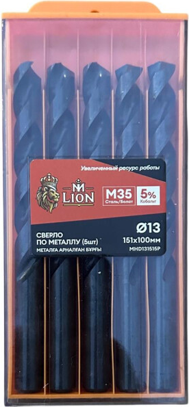 Набор сверл M-Lion По металлу 13.0x151мм / MHD131515P - фото