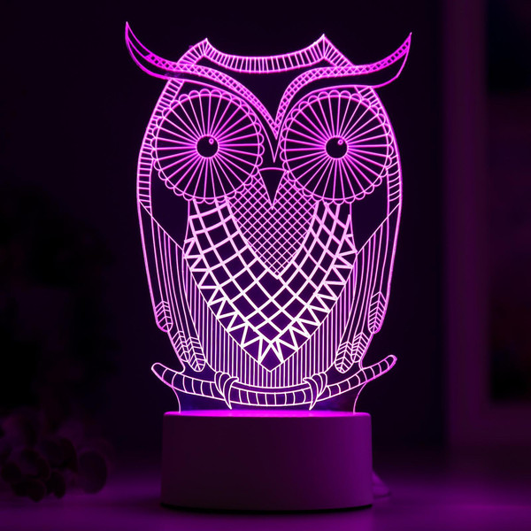 Ночник Risalux Большой филин 3852939