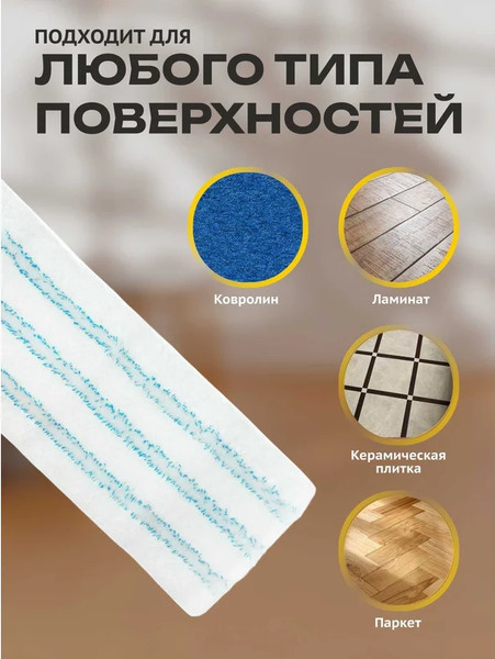 Моп для швабры Apex 10182-A