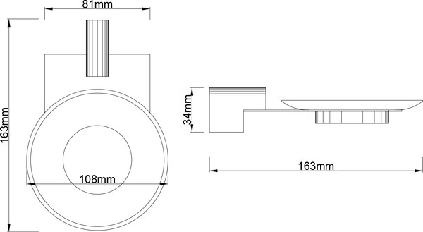 Набор аксессуаров для ванной Lauter 21SH2061 + 21SH2051