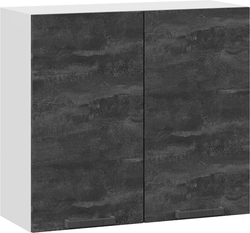 Шкаф навесной для кухни ТриЯ Детройт 1ВВ8 с двумя дверьми - фото