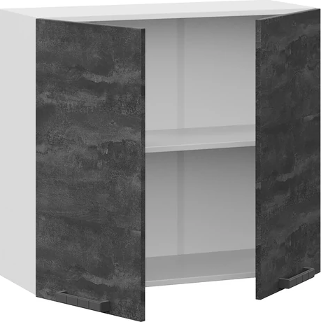 Шкаф навесной для кухни ТриЯ Детройт 1ВВ8 с двумя дверьми