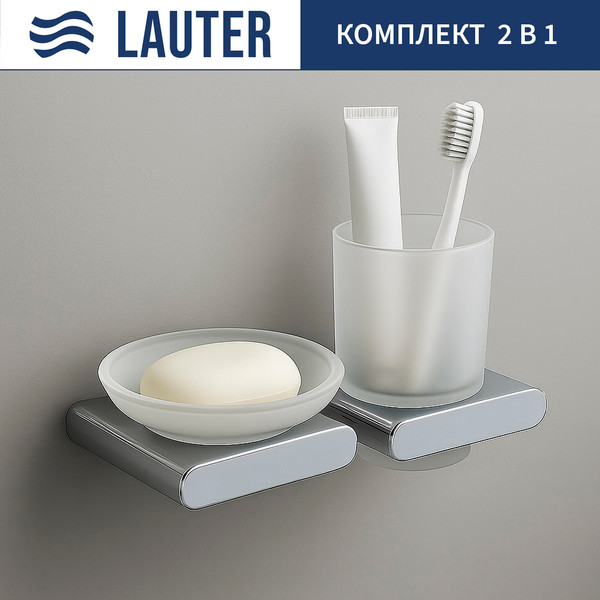 Набор аксессуаров для ванной Lauter 21SH57061 + 21SH57051 - фото