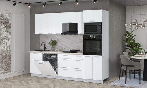 Кухонный гарнитур Интерлиния Мила Лайт 2.6-ПМ1