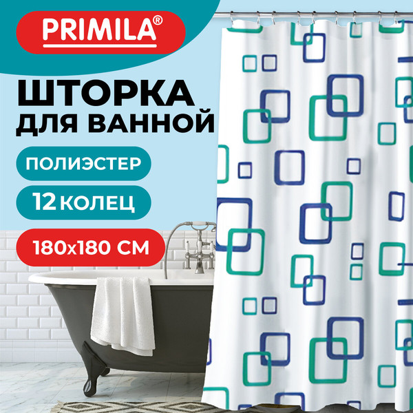 Шторка-занавеска для ванны Primila 700081