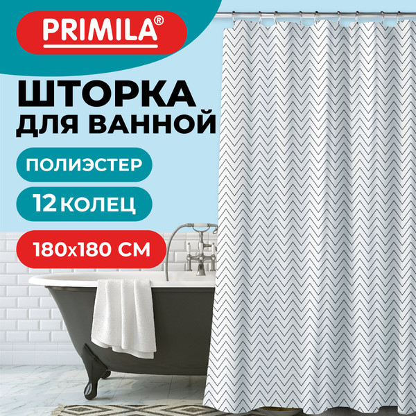 Шторка-занавеска для ванны Primila 700078