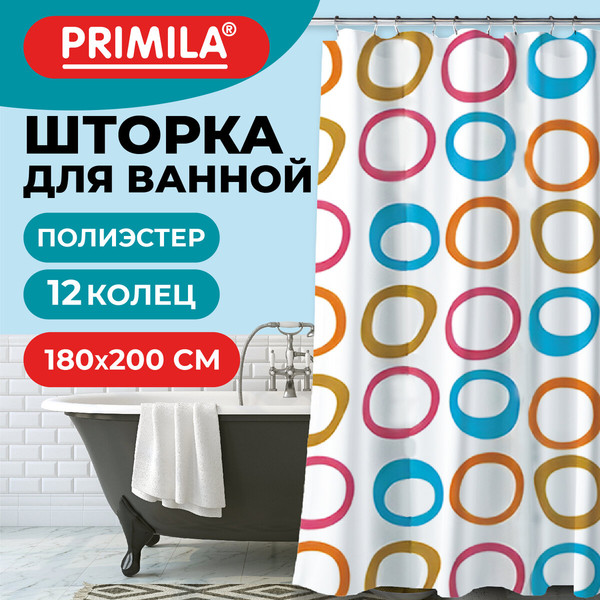 Шторка-занавеска для ванны Primila 700086