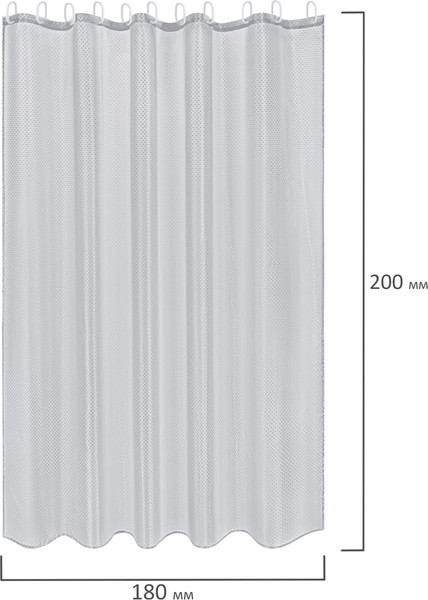 Шторка-занавеска для ванны Primila 700094