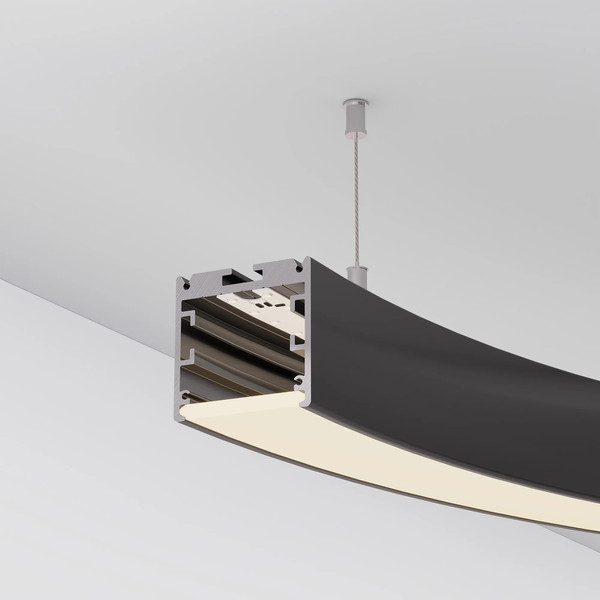 Профиль для светодиодной ленты Arlight SL-ARC-3535-D800-A90 / 027637