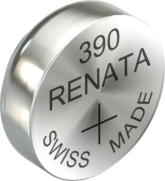 Батарейка Renata SR390/SR1130SW 1.55V 10mAh - фото