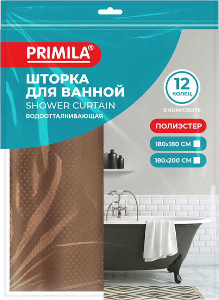 Шторка-занавеска для ванны Primila 700097