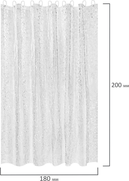 Шторка-занавеска для ванны Primila 700099