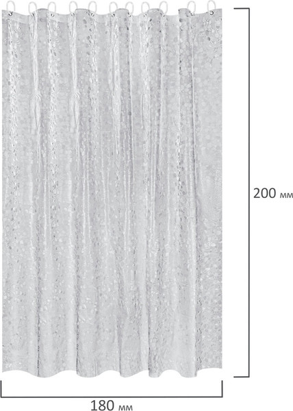 Шторка-занавеска для ванны Primila 700101