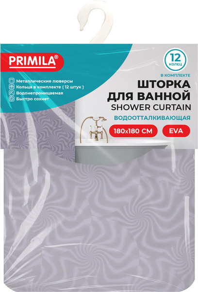Шторка-занавеска для ванны Primila 700104