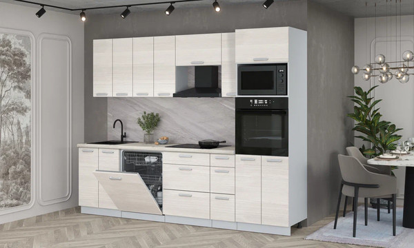 Кухонный гарнитур Интерлиния Мила Лайт 2.7-ПМ1